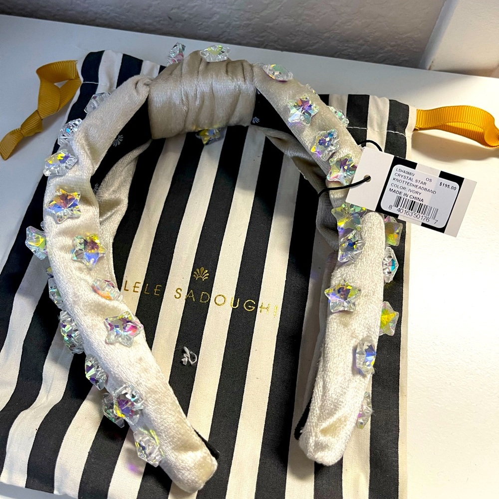 LELE SADOUGHI crystal star headband